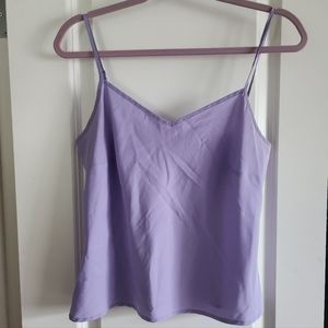 Lavender tank top, size small